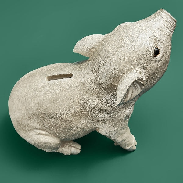 Piggybank sparebøsse champange 1