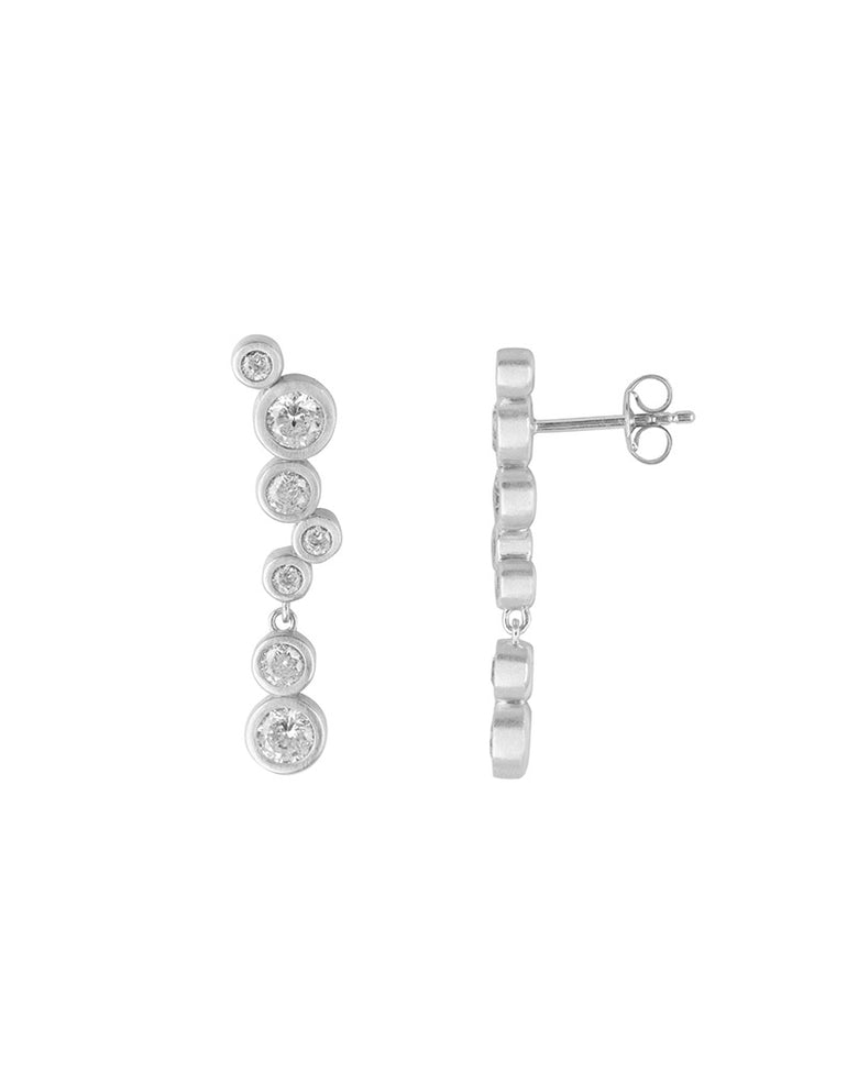 Stardust ørepynt sølv 1