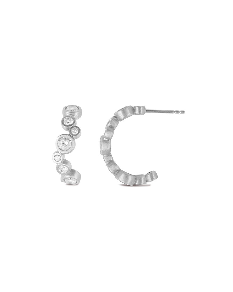 Stardust Hoops sølv 1