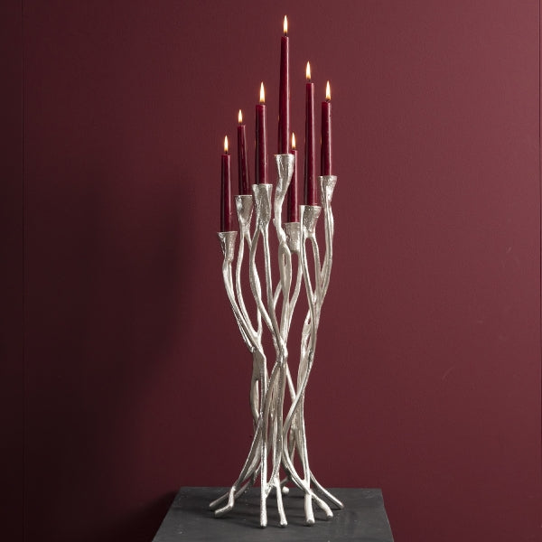 Roots Candle Holder Gold/Silver 1