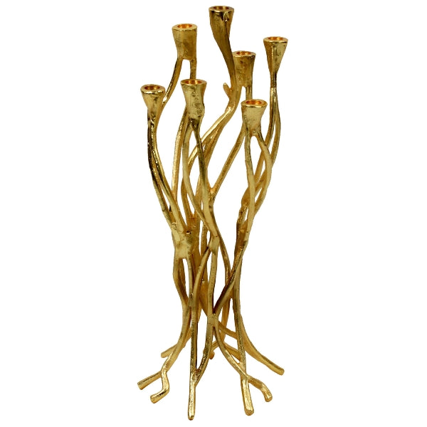Roots Candle Holder Gold/Silver 5