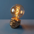 LED spiral filament light bulb 1