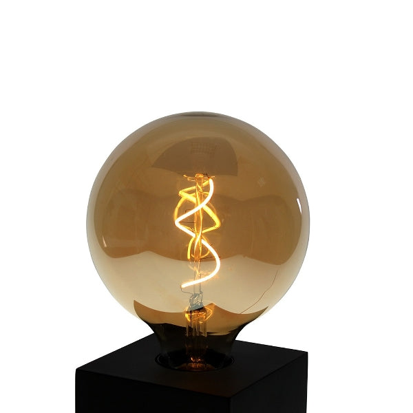 LED spiral filament light bulb 2
