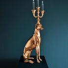 Greyhound Candleholder Gold 1