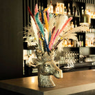 Lucie Giraffe plantepotte i gull   3