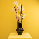 Glassvase sort 2 størrelser 6