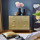 Glassvase sort 2 størrelser 2