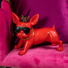 Frenchie w. Sunglasses Red 1