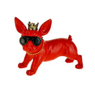Frenchie w. Sunglasses Red 2