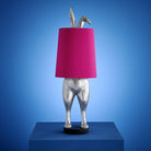 Hiding Bunny bordlampe i sølv 3