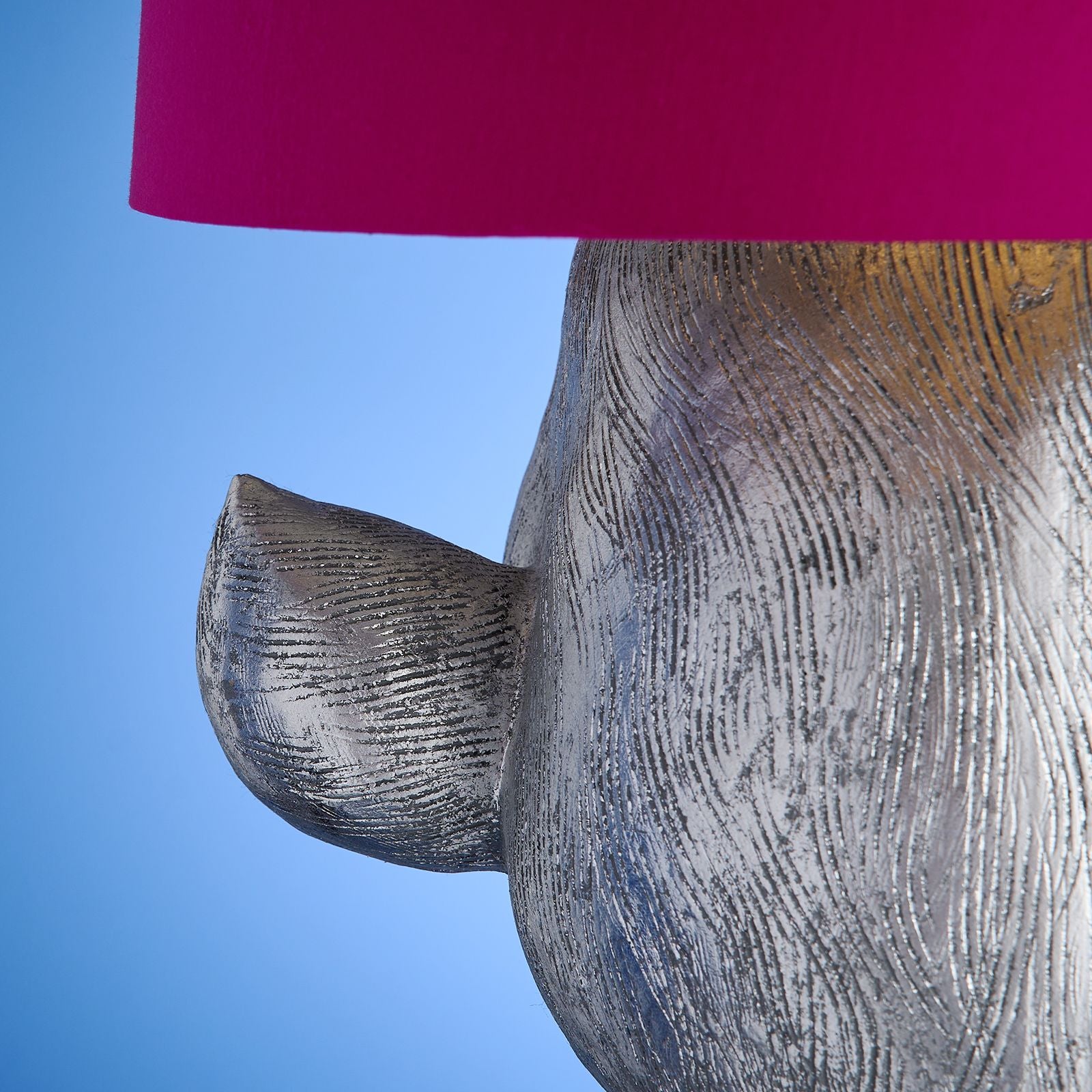 Hiding Rabbit gulvlampe i sølv 7