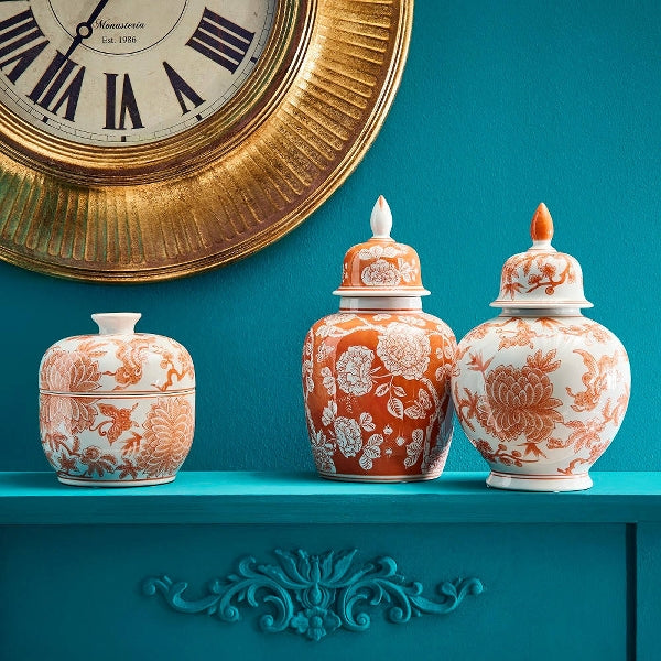 Papillon vase med lokk 3