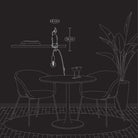 Katten Chichi bordlampe 4