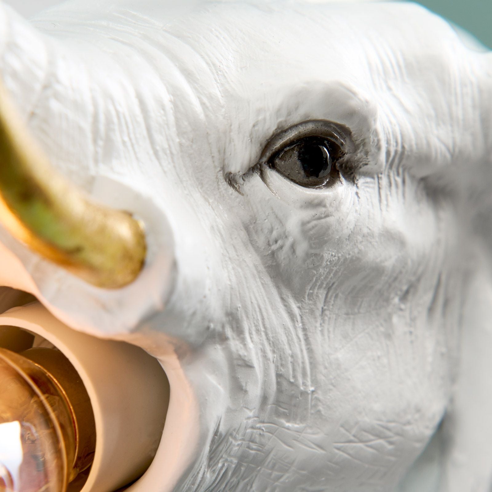 Elefanten Dumbo bordlampe Gull og hvit 4