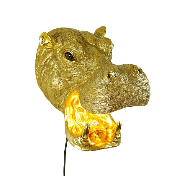 Flodhesten Patty vegglampe 3