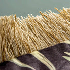 Palmette & parrot pyntepute med frynser 6