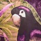 Strelitzia & Papegøye pyntepute med frynser 3