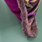 Strelitzia & Papegøye pyntepute med frynser 5