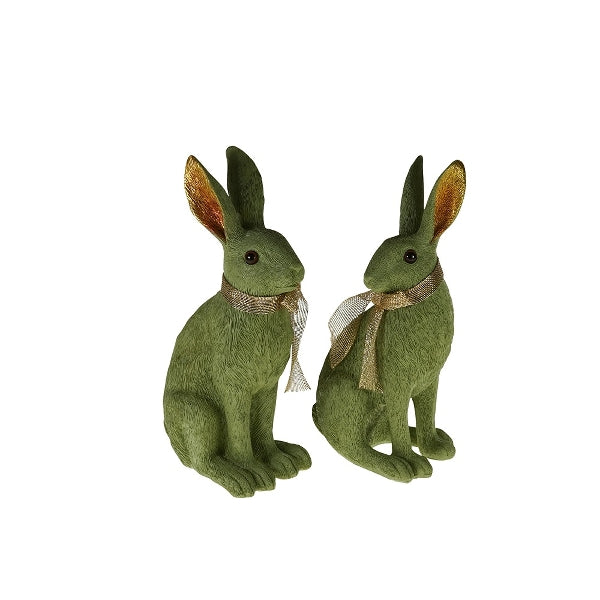 Kaninpar med glittersløyfer 1