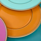 Fancy Colors middags/dekke tallerken 3