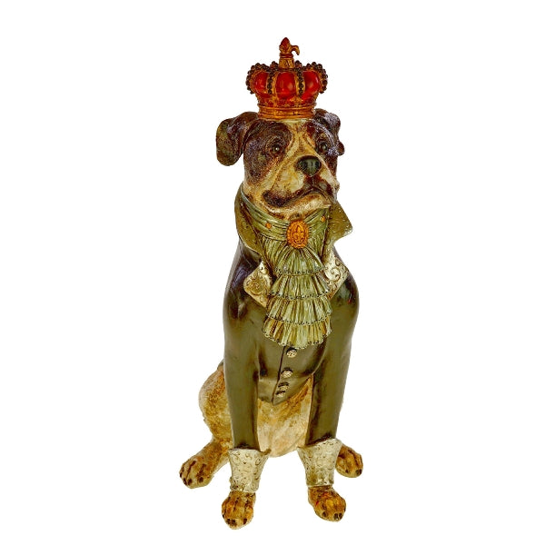 Keiseren med krone hundefigur 3