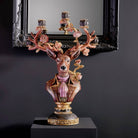 Julelysestake av Alexander hjort med 5 lys. 1