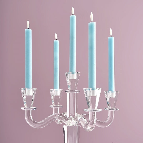 Fancy Crystal Lysestake for 5 lys 40 cm 6