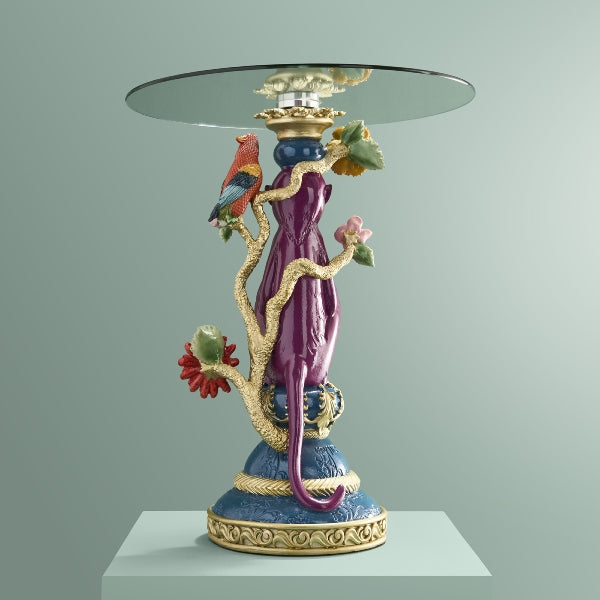 Fargerikt sidebord med apekatt 4