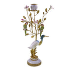 Hegre og papegøye lysestake 1