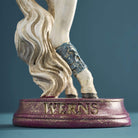 Sirkushest Lysestake hvit 3