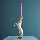 Sirkushest Lysestake hvit 1