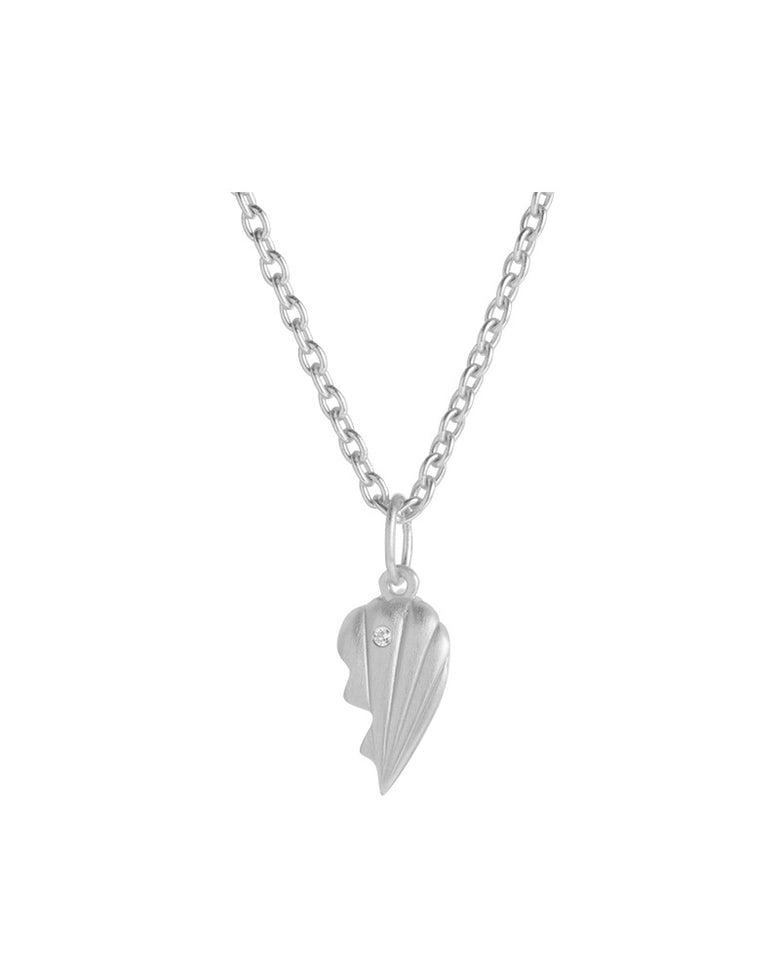 Just Love Half Pendant Silver - Right 1