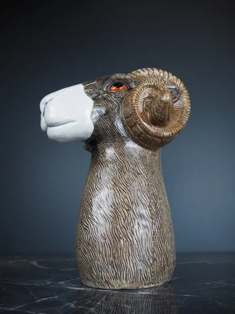Gilmore Goat vase 1
