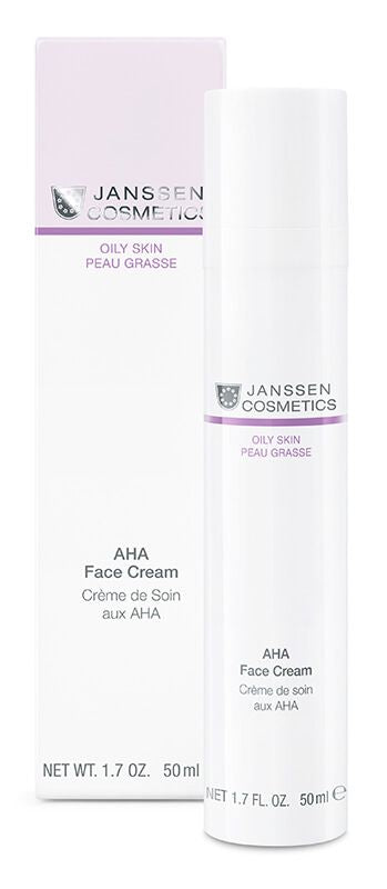 Oily Skin AHA Face Cream 50ml JANSSEN COSMETICS 1