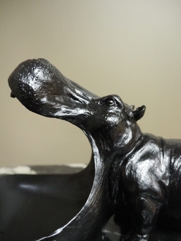 George the Hippo Black and Gold 4