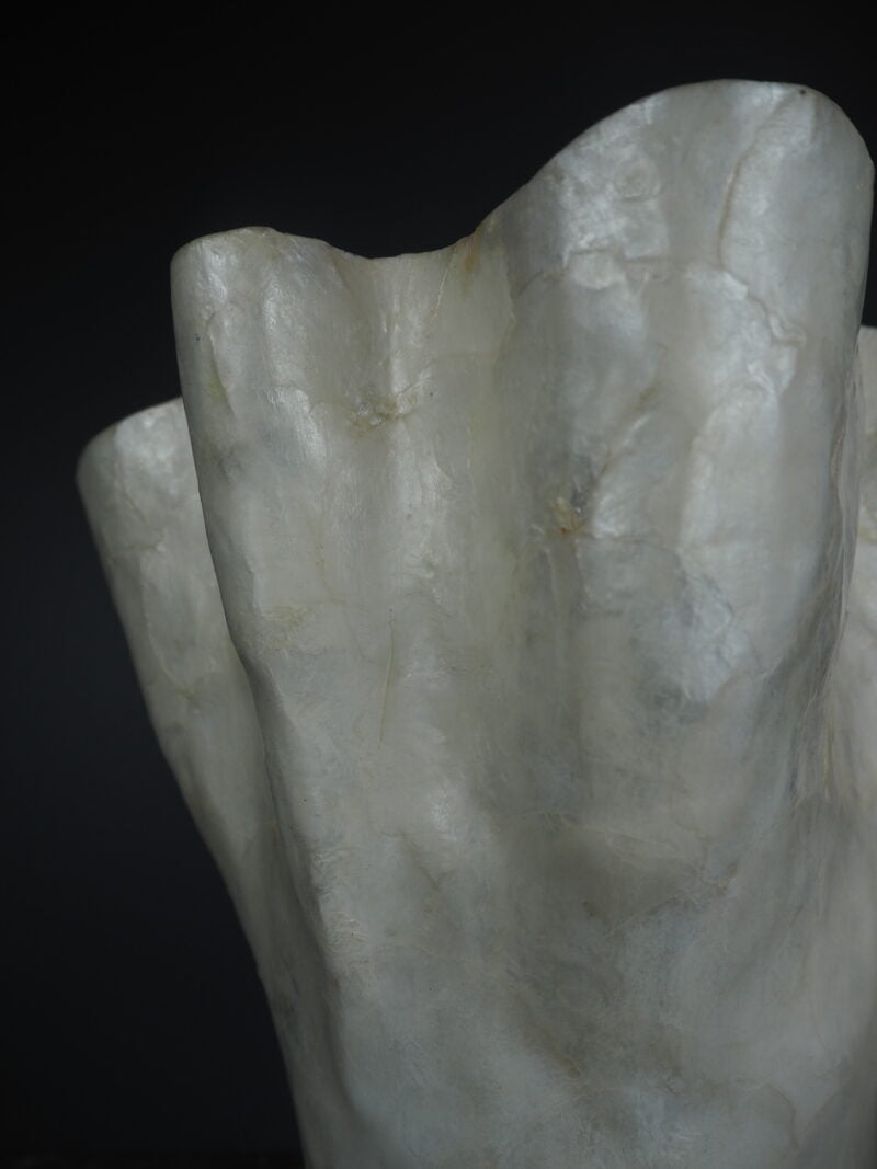 Capiz bølgevase 30 cm 2