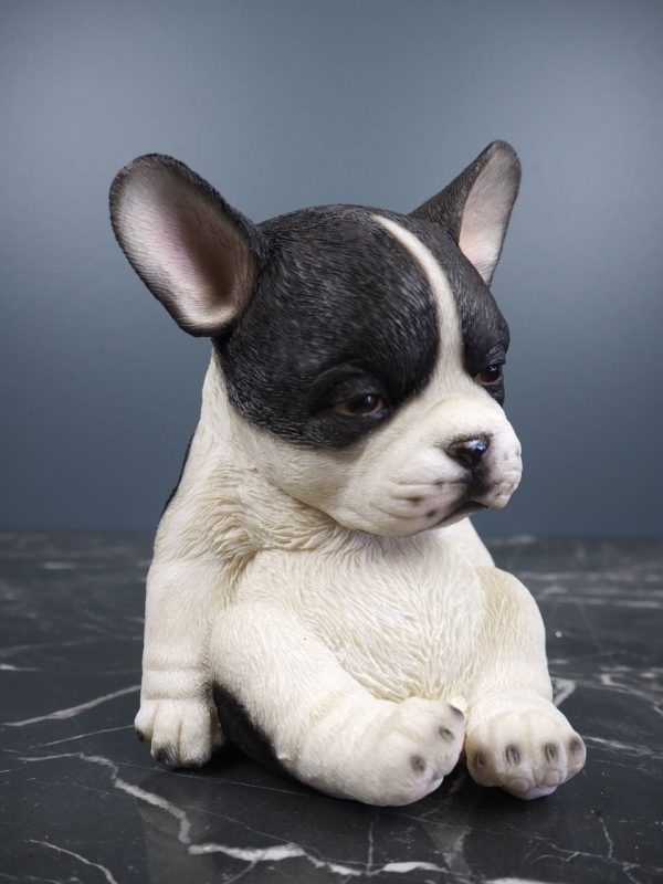 Sittende hund borddekor 2