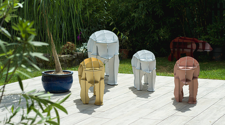 June Gold bokhylle - Mobilier de Compagnie 5