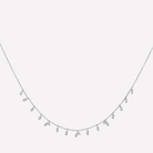 Jungle Vine Sparkle Halskjede sølv 1