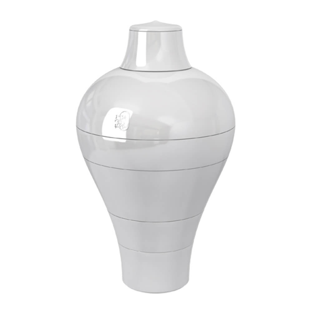 Ming vase - Stablebar sett av tallerkener  6