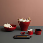 Ming vase - Stablebar sett av tallerkener  4