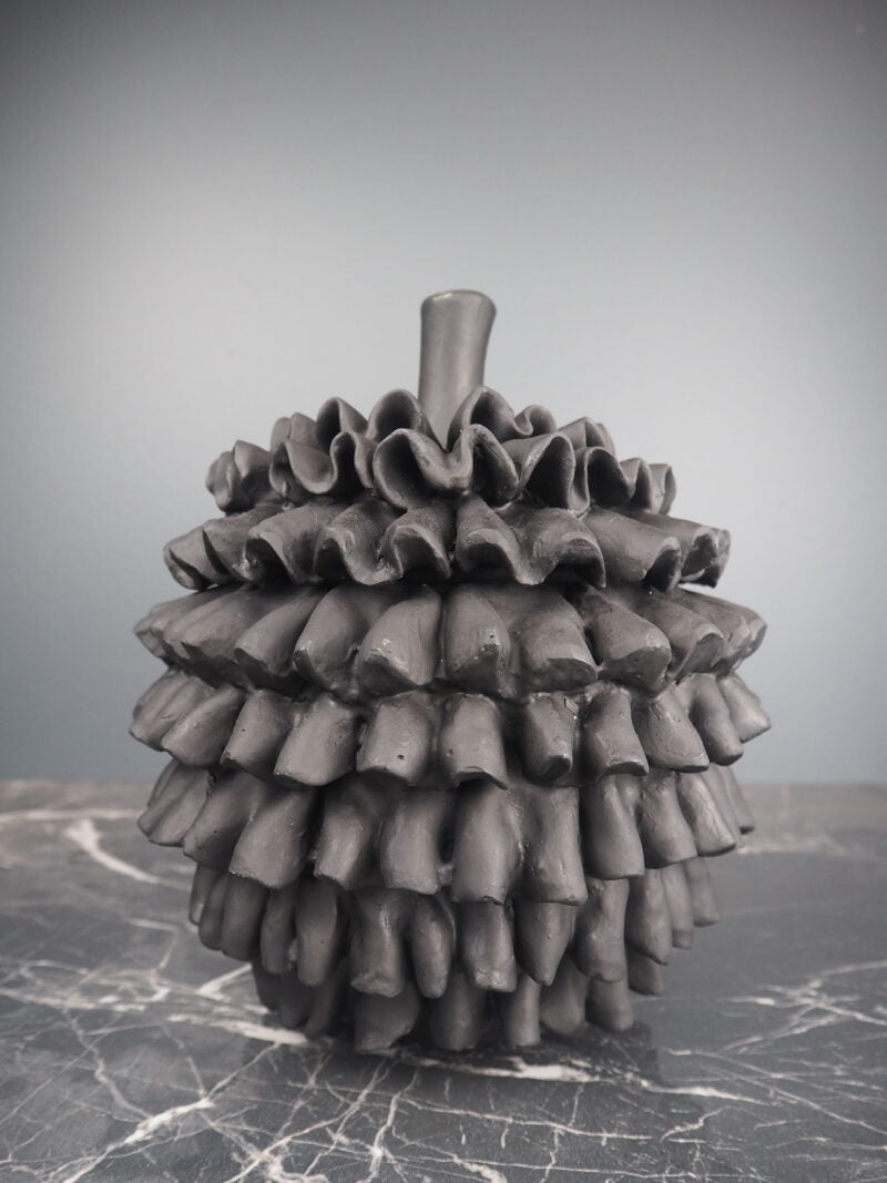 Konglekrukke med lokk, sort 4