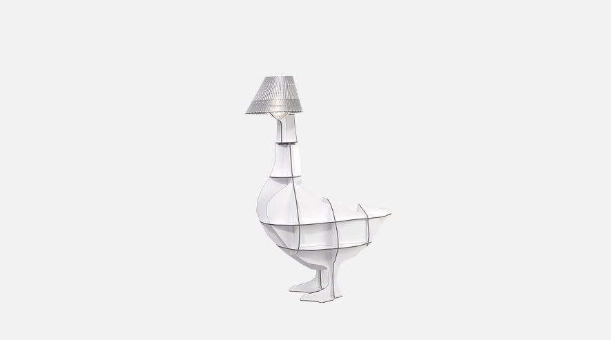 Junon gulvlampe med oppbevaring - Mobilier de Compagnie 5