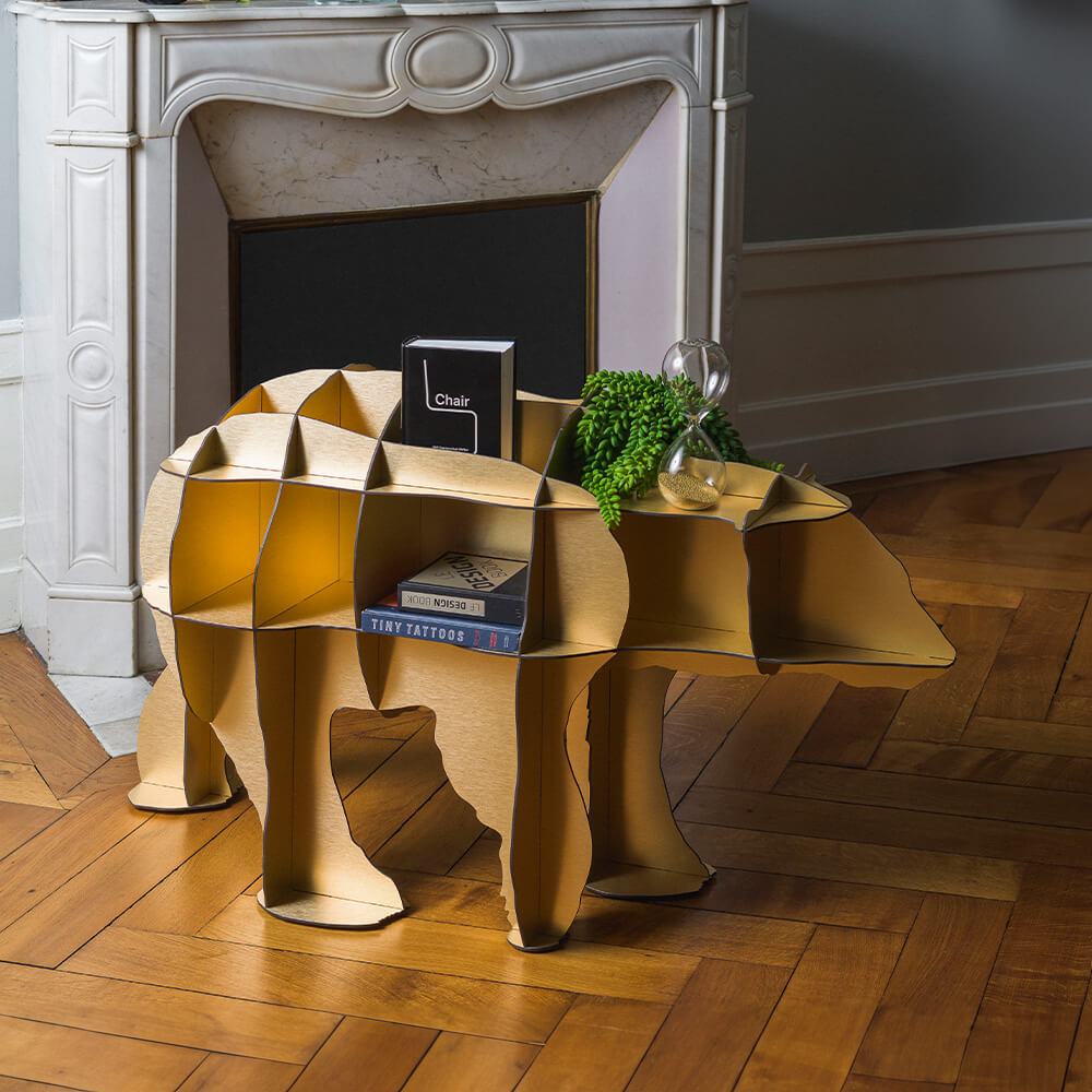 June Gold bokhylle - Mobilier de Compagnie 2