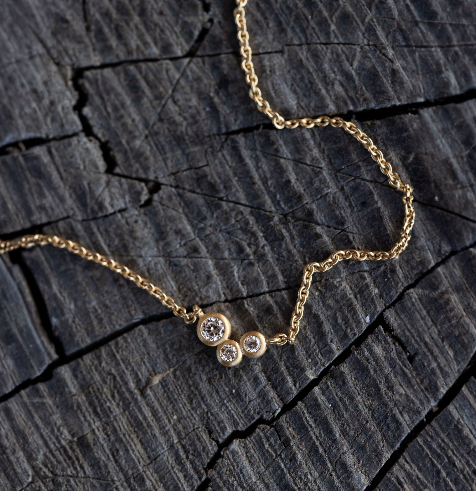 Stardust Halskjede Gull 3