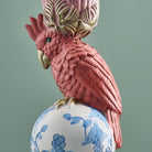 Papegøye på elefant Lysestake 2