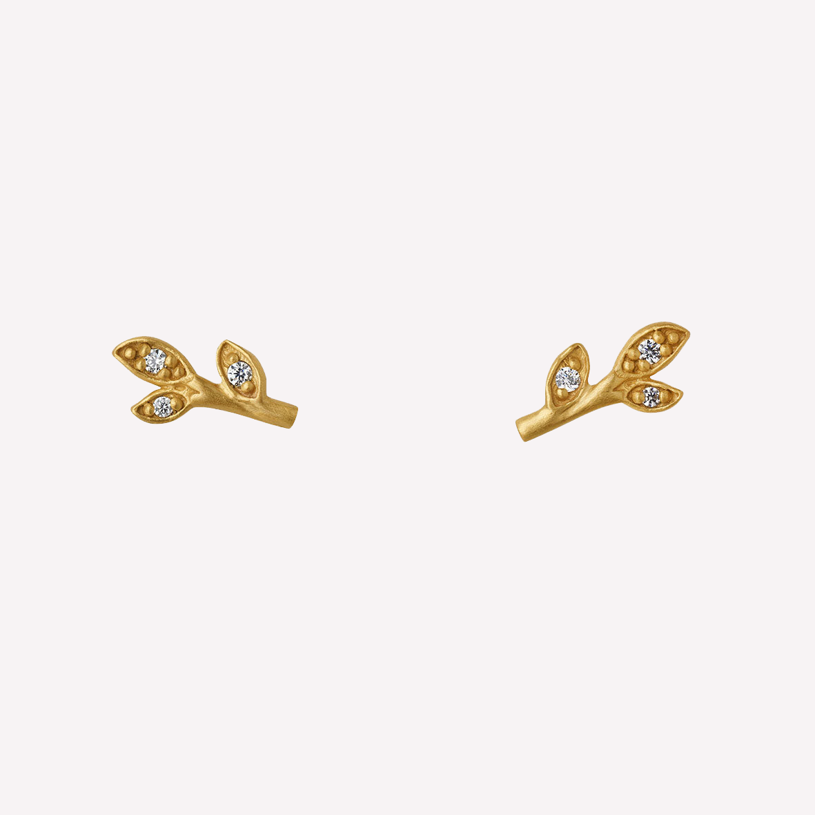 Jungle Ivy sparkle leaf ørestikker GP 1