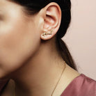 Jungle Ivy stik stones øreringer GP 4