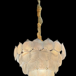 Solange Shell Lysekrone 60 og 80 cm 5