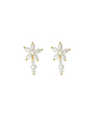 Pearl Signature Short Earhanger Gold 1